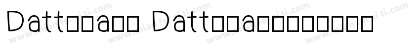 Dattebayo Dattebayo字体转换